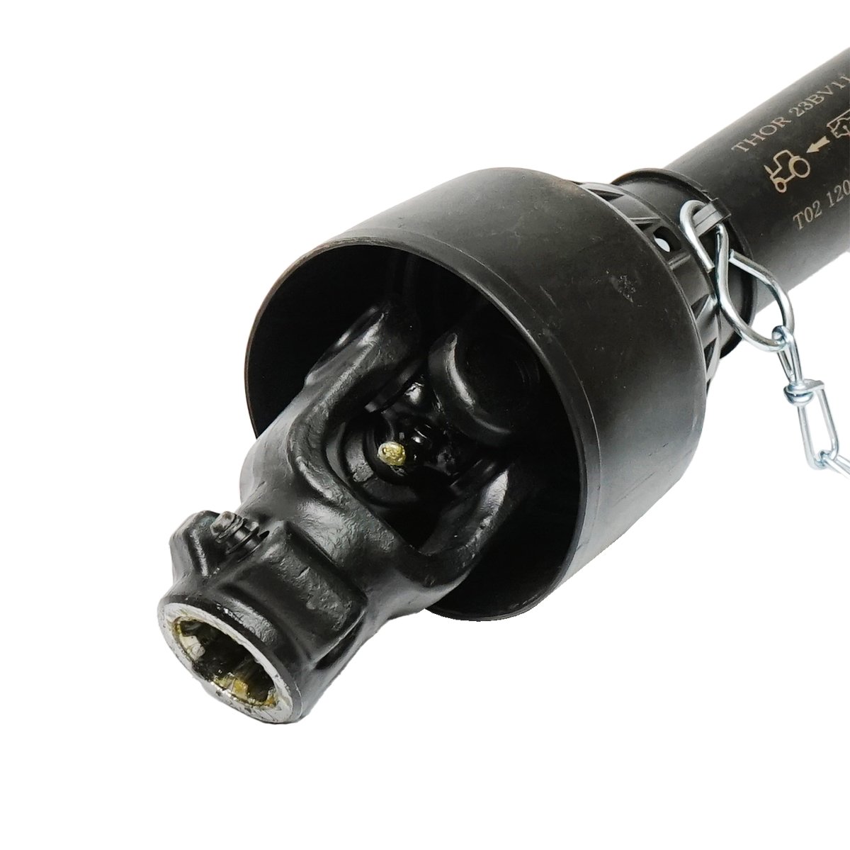Cardan 1200 mm T2 cruce 23,8x61,3 (teava triunghiulara) 1 3/8 Z=6
